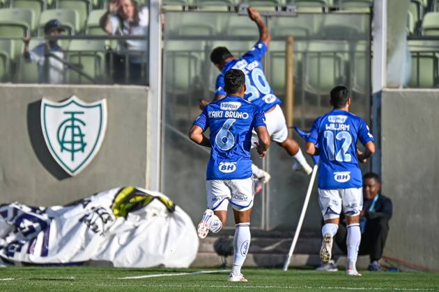 CRUZEIRO X BRAGANTINO - CAMPEONATO BRASILEIRO 2024 BELO HORIZONTE (MG), 07 13 2024 - Football Brasileirao Cruzeiro x Bragantino - Gabriel Veron in match between Cruzeiro x Bragantino in a game valid for the seventeenth round of the Brasileirao held at Indepedencia, Belo Horizonte, this Saturday afternoon ( 13). IMAGO Gustavo Rabelo Minas Gerais Brasil Copyright: xGUSTAVOxRABELOx