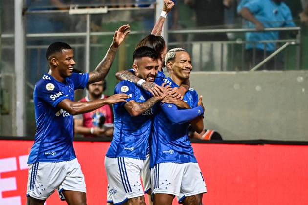 CRUZEIRO X BRAGANTINO - CAMPEONATO BRASILEIRO 2024 BELO HORIZONTE (MG), 07 13 2024 - Football Brasileirao Cruzeiro x Bragantino - Matheus Pereira goal in the match between Cruzeiro x Bragantino in a game valid for the seventeenth round of the Brasileirao held at Indepedencia, Belo Horizonte, this Saturday afternoon ( 13). IMAGO Gustavo Rzbelo Minas Gerais Brasil Copyright: xGUSTAVOxRABELOx