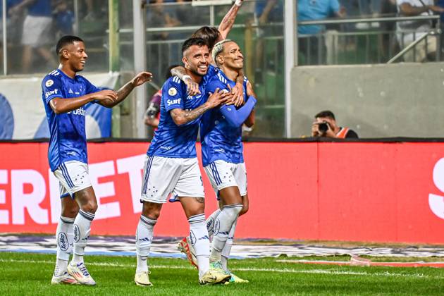 CRUZEIRO X BRAGANTINO - CAMPEONATO BRASILEIRO 2024 BELO HORIZONTE (MG), 07 13 2024 - Football Brasileirao Cruzeiro x Bragantino - Matheus Pereira goal in the match between Cruzeiro x Bragantino in a game valid for the seventeenth round of the Brasileirao held at Indepedencia, Belo Horizonte, this Saturday afternoon ( 13). IMAGO Gustavo Rzbelo Minas Gerais Brasil Copyright: xGUSTAVOxRABELOx