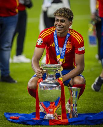 Berlin, Germany 14th Jul 2024 Lamine Yamal ESP Spain England Spain England 14 07 2024