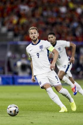 Spain v England, UEFA EURO, EM, Europameisterschaft,Fussball 2024 final, Berlin, Germany Berlin, Germany. 14th, July 2024. Harry Kane (9) of England seen during the UEFA Euro 2024 final between Spain and England at Olympiastadion in Berlin. Berlin Germany Copyright: xGonzalesxPhoto LassexLagonix