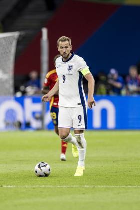 Spain v England, UEFA EURO, EM, Europameisterschaft,Fussball 2024 final, Berlin, Germany Berlin, Germany. 14th, July 2024. Harry Kane (9) of England seen during the UEFA Euro 2024 final between Spain and England at Olympiastadion in Berlin. Berlin Germany Copyright: xGonzalesxPhoto LassexLagonix