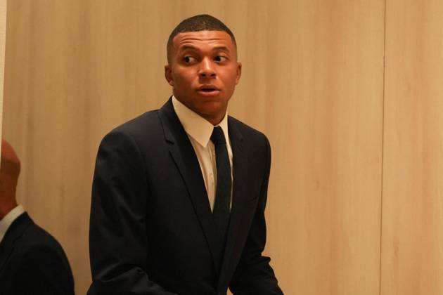 Presentation Kylian Mbappe In Real Madrid - Spain Kylian Mbappé during his presentation as a new player of Real Madrid CF at Santiago Bernabeu stadium in Madrid, Spain, on July 16, 2024. Photo by Laurent Lairys ABACAPRESS.COM Madrid Spain Copyright: xLairysxLaurent ABACAx