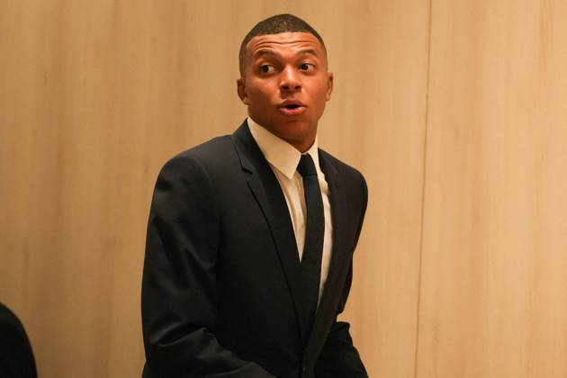 Presentation Kylian Mbappe In Real Madrid - Spain Kylian Mbappé during his presentation as a new player of Real Madrid CF at Santiago Bernabeu stadium in Madrid, Spain, on July 16, 2024. Photo by Laurent Lairys ABACAPRESS.COM Madrid Spain Copyright: xLairysxLaurent ABACAx