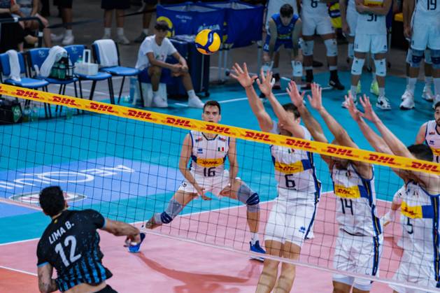 Volleyball, Test match, Italy - Argentina