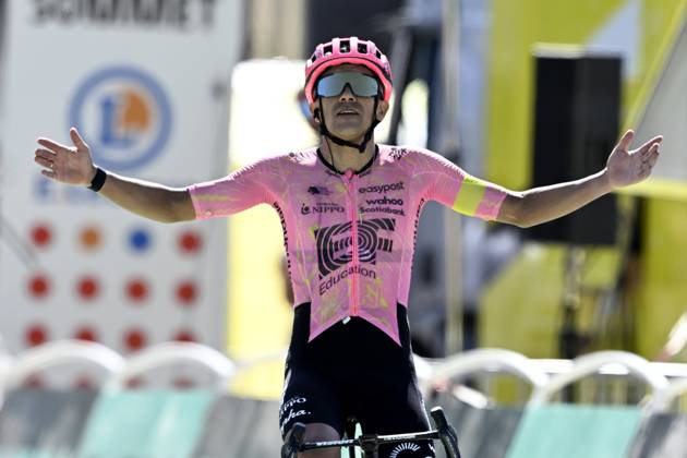 Cycling, Tour de France, Richard Carapaz wins the 17th stage