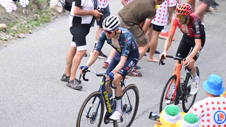 20-07-2024 Tour De France; Tappa 20 Nice - Col De La Couillole; 2024, Visma - Lease A Bike; 2024, Ineos Grenadiers; Kelderman, Wilko; De Plus, Laurens; Col De La Couillole;