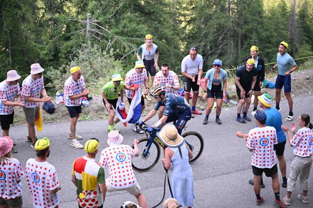 20-07-2024 Tour De France; Tappa 20 Nice - Col De La Couillole; 2024, Visma - Lease A Bike; Van Aert, Wout; Col De La Couillole;