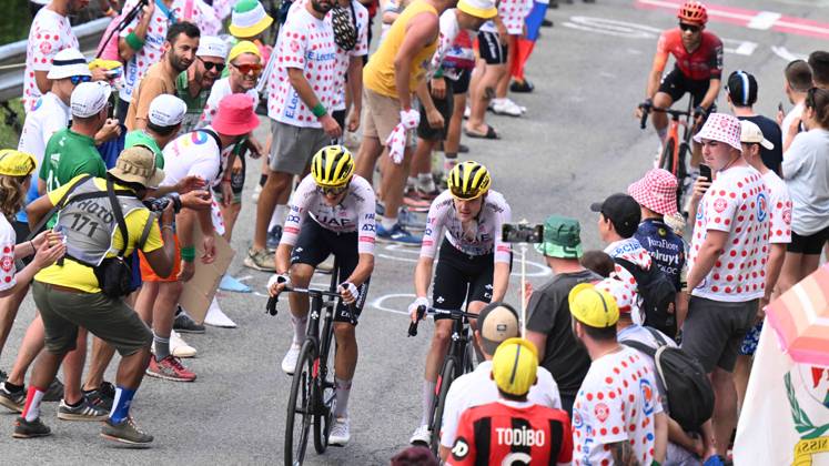 20-07-2024 Tour De France; Tappa 20 Nice - Col De La Couillole; 2024, Uae Team Emirates; Soler, Marc; Sivakov, Pavel; Col De La Couillole;