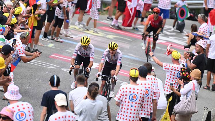 20-07-2024 Tour De France; Tappa 20 Nice - Col De La Couillole; 2024, Uae Team Emirates; Soler, Marc; Sivakov, Pavel; Col De La Couillole;