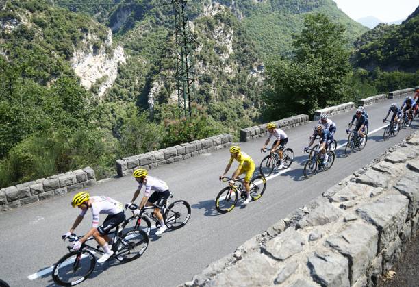 Tour de France 2024 - Stage 20 COL DE LA COUILLOLE, FRANCE - JULY 20 : Pogacar Tadej (SVN) of UAE Team Emirates during stage 20 of the 111th edition of the Tour de France 2024 cycling race, a stage of 132,8 kms with start in Nice and finish in Col de la Couillole on July 20, 2024 in Col de la Couillole, France, 20 07 2024 Col de la Couillole France Copyright: xJanxDexMeuleneirx