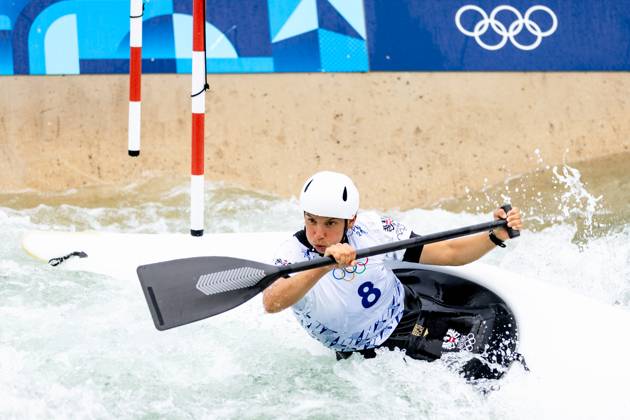 OLYMPICS - Olympic Summer Games 2024 PARIS,FRANCE,23.JUL.24 - OLYMPICS, CANOE - Olympic Summer Games Paris 2024, preview, training. Image shows Viktoria Wolffhardt (AUT).  GEPAxpictures xMaticxKlansek