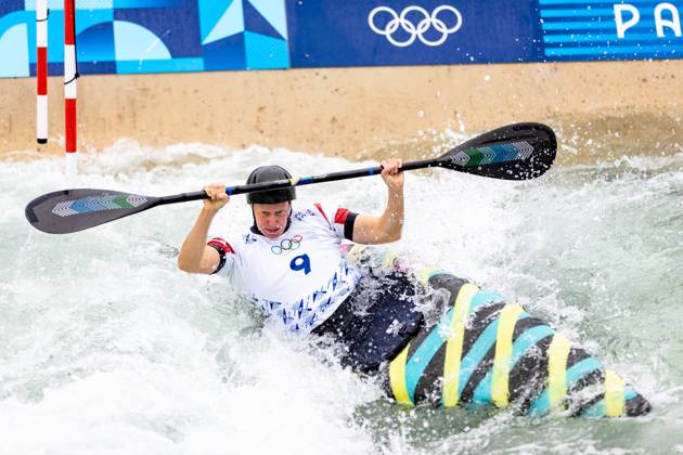 OLYMPICS - Olympic Summer Games 2024 PARIS,FRANCE,23.JUL.24 - OLYMPICS, CANOE - Olympic Summer Games Paris 2024, preview, training. Image shows Corinna Kuhnle (AUT).  GEPAxpictures xMaticxKlansek