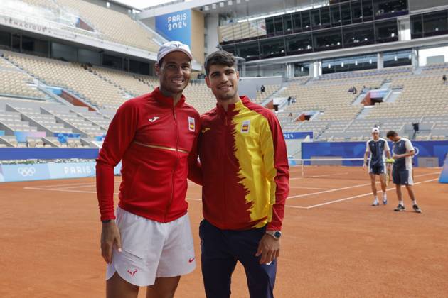 Paris 2024, Olympics, tennis, Rafael Nadal and Carlos Alcaraz