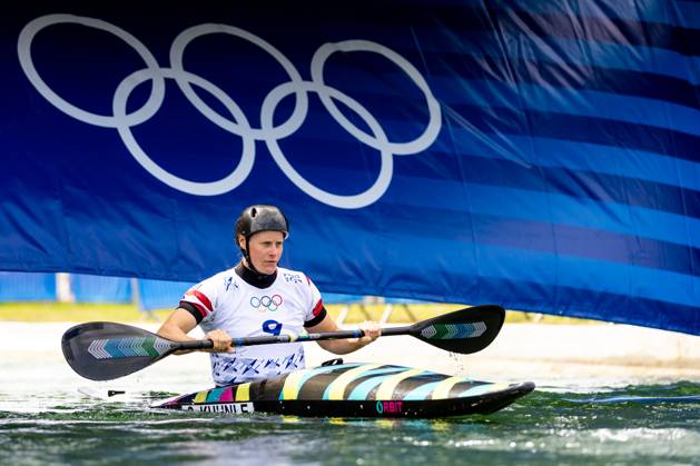 OLYMPICS - Olympic Summer Games 2024 PARIS,FRANCE,23.JUL.24 - OLYMPICS, CANOE - Olympic Summer Games Paris 2024, preview, training. Image shows Corinna Kuhnle (AUT).  GEPAxpictures xMaticxKlansek