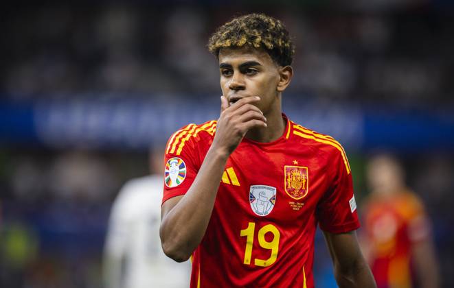 Berlin, Germany 14th Jul 2024 Lamine Yamal ESP Spain England Spain England 14 07 2024