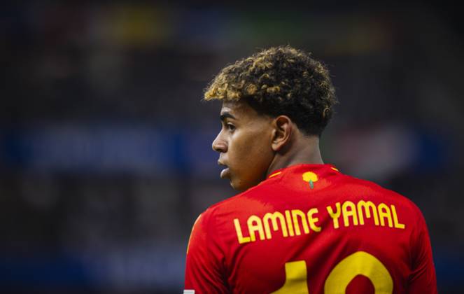 Berlin, Germany 14th Jul 2024 Lamine Yamal ESP Spain England Spain England 14 07 2024