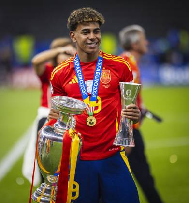 Berlin, Germany 14th Jul 2024 Lamine Yamal ESP Spain England Spain England 14 07 2024