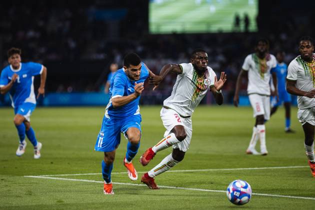Mali x Israel PARIS, IF - 24.07.2024: MALI X ISRAEL - Football - Paris 2024 Olympics - Israel x Mali, match valid for the first round of the group stage of the men& 39;s competition. Held at the Parc des Princes Stadium, in Paris, France, this Wednesday (24). (Photo: Luca Castro Fotoarena) x2579130x  LucaxCastro