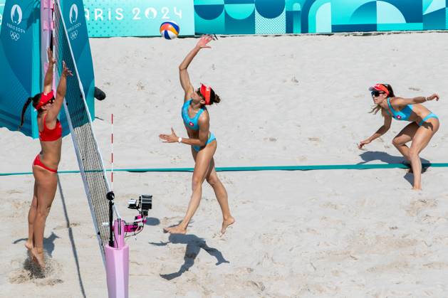 Paris, Beach volleyball, Women, Switzerland - Spain
