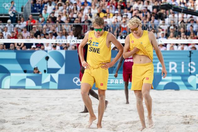 Paris 2024, Beach volleyball, Men, Sweden - Qatar