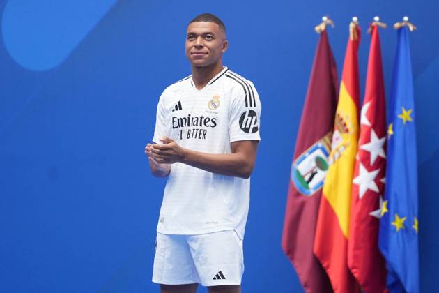 Presentation Kylian Mbappe In Real Madrid - Spain Kylian Mbappé during his presentation as a new player of Real Madrid CF on 16 July 2024 at Santiago Bernabeu stadium in Madrid, Spain - Photo Laurent Lairys ABACAPRESS.COM Madrid Spain Copyright: xLairysxLaurent ABACAx