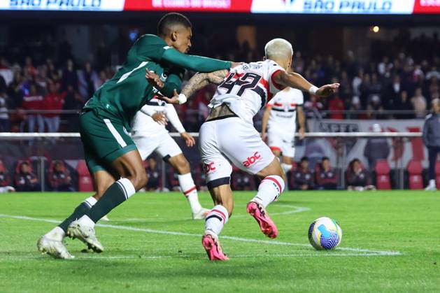 São Paulo x Goias SÃO PAULO, SP - 30.07.2024: SÃO PAULO X GOIAS - Rafinha during the match between São Paulo and Goiás valid for the Round of 16 of the Copa do Brasil 2024 held at MorumBis on Tuesday night (30) in São Paulo. (Photo: Yuri Murakami Fotoarena) x2583485x YurixMurakami