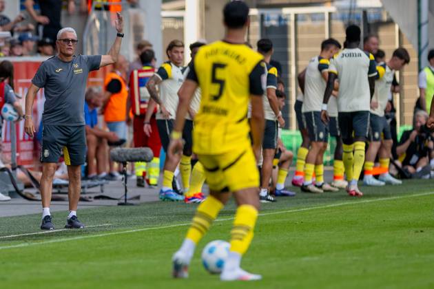06 08 2024, Soccer test match, Season 2024 2025, Borussia Moenchengladbach FC Villareal in Altach Marcelino FC Villareal, Coach demands more commitment from his team Photo Kirchner Media DI Copyright: xKirchner-Media DIx