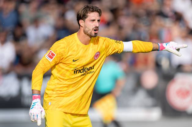 FSV Frankfurt Eintracht Frankfurt, Test match goalkeeper Kevin Trapp Eintracht Frankfurt, 1 Test match between FSV Frankfurt and Eintracht Frankfurt on August 7, 2024 in Frankfurt , Frankfurt am Main Hessen Germany PSD Bank Arena