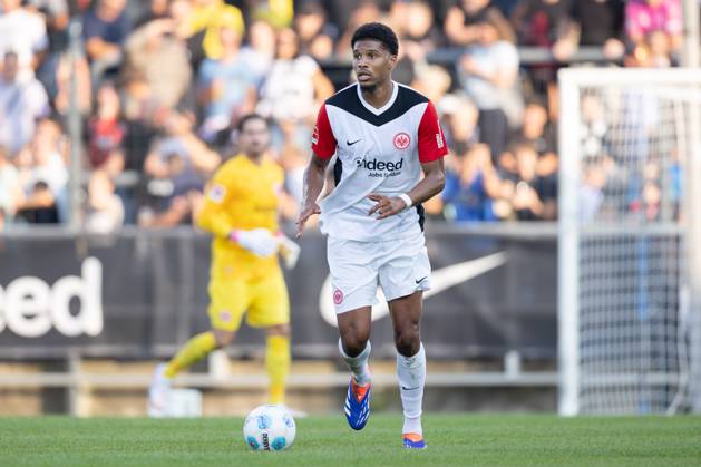 FSV Frankfurt Eintracht Frankfurt, Test match Aurele Amenda Eintracht Frankfurt, 5 Test match between FSV Frankfurt and Eintracht Frankfurt on August 7, 2024 in Frankfurt , Frankfurt am Main Hessen Germany PSD Bank Arena