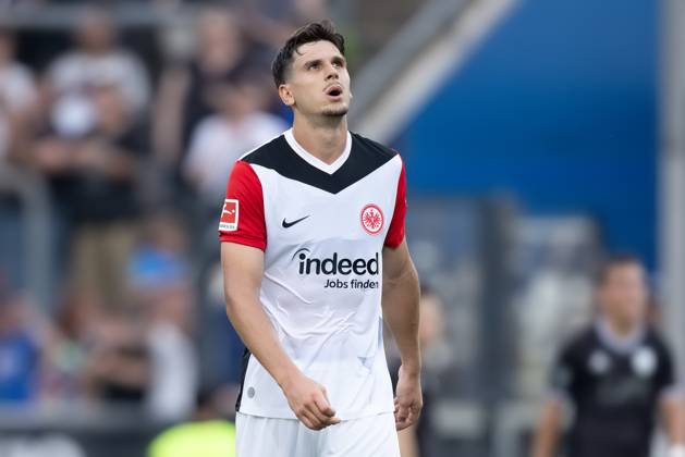 FSV Frankfurt Eintracht Frankfurt, Test match Igor Matanovic Eintracht Frankfurt, 9 Test match between FSV Frankfurt and Eintracht Frankfurt on August 7, 2024 in Frankfurt , Frankfurt am Main Hessen Germany PSD Bank Arena