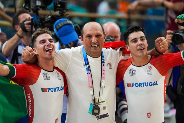 Paris 2024, track cycling, Madison, Olympic champion Portugal