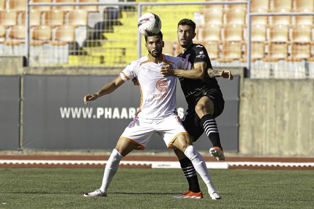 PORTUGAL MY SUPER LEAGUE - ACADEMIC VISEU x GD CHAVES Viseu (PT) 08 10 2024 - PORTUGAL MY SUPER LEAGUE - ACADEMICO VISEU x GD CHAVES - Academico player during the match between Academico x GD Chaves, valid for the 1st round of the Portugal Meu Super League, held at the Fontelo Municipal Stadium, in Viseu, on the evening of this Saturday, (10). (Foto: Alexandre Gomes Thenews2 imago images) SPO  Copyright: xALEXANDRExGOMESx
