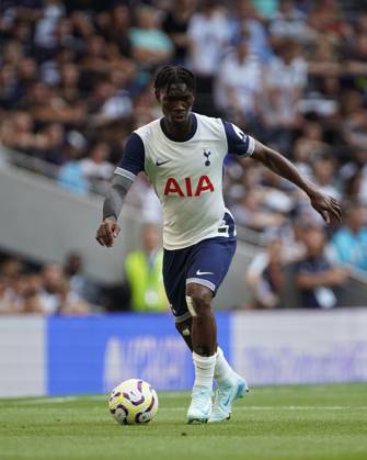Yves Bissouma of Tottenham Hotspur during the 2024 25 Pre Season Friendly match between Tottenham Hotspur and Bayern Munich at Tottenham Hotspur Stadium, White Hart Lane, England on 10 August 2024. Copyright: xCharliexCarterx PMI-6370-0085