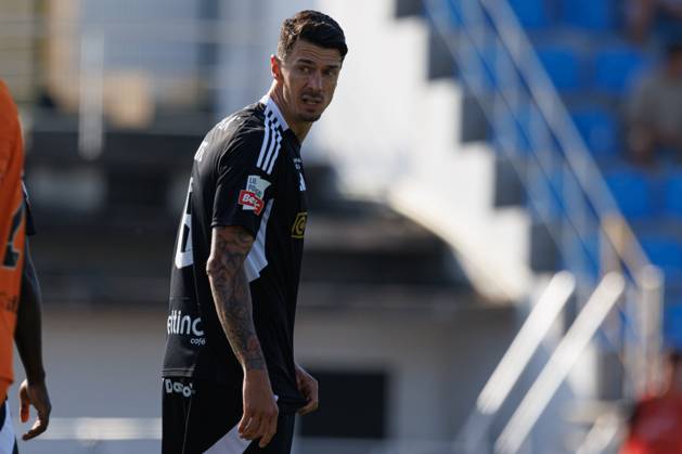 Jose Fonte during Liga Portugal game between teams of Casa Pia AC and Boavista FC at Estadio Municipal Rio Maior (Maciej Rogowski) Rio Maior Estadio Municipal Rio Maior Portugal Copyright: xMaciejxRogowskix cpacboavistafull-035