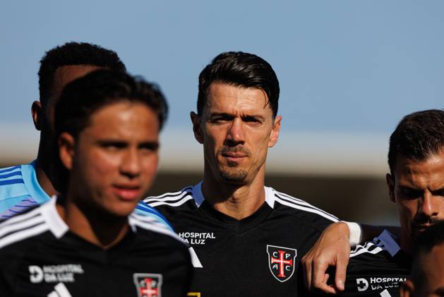 Jose Fonte during Liga Portugal game between teams of Casa Pia AC and Boavista FC at Estadio Municipal Rio Maior (Maciej Rogowski) Rio Maior Estadio Municipal Rio Maior Portugal Copyright: xMaciejxRogowskix cpacboavistafull-026