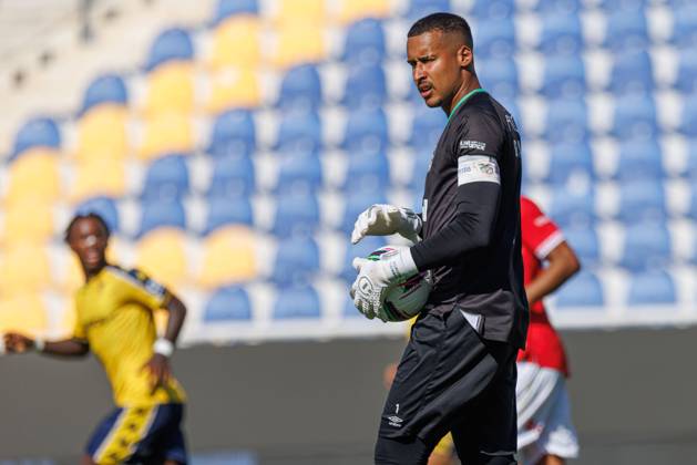 GD Estoril Praia Vs CD Santa Clara in Estoril, Portugal - 11 Aug 2024 Gabriel Batista (CD Santa Clara) seen during the Liga Portugal game between teams of GD Estoril Praia and CD Santa Clara at Estadio Antonio Coimbra da Mota. GD Estoril Praia vs CD Santa Clara. GD Estoril Praia defeated by CD Santa Clara 1-1 Estoril Portugal Copyright: xMaciejxRogowskix xSOPAxImagesx MROGOWSKI_estorilsantaclara202425-46