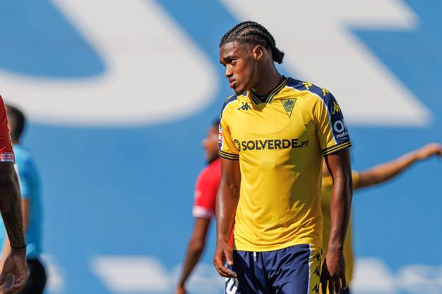 GD Estoril Praia Vs CD Santa Clara in Estoril, Portugal - 11 Aug 2024 Wagner Pina (GD Estoril Praia) seen during the Liga Portugal game between teams of GD Estoril Praia and CD Santa Clara at Estadio Antonio Coimbra da Mota. GD Estoril Praia vs CD Santa Clara. GD Estoril Praia defeated by CD Santa Clara 1-1 Estoril Portugal Copyright: xMaciejxRogowskix xSOPAxImagesx MROGOWSKI_estorilsantaclara202425-49