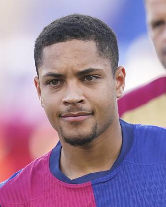 ESP: FC Barcelona, Barca v AS Monaco. Joan Gamper Trophy. Vitor Roque of FC Barcelona during the Joan Gamper Trophy match between FC Barcelona and AS Monaco FC played at Luis Companys Stadium on August, 2024 in Barcelona Spain. kpng Copyright: xSergioxRuizx xPRESSINPHOTOx PS_240812_052