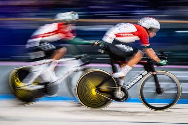 LEITAO Iuri, OLIVEIRA Rui Olympic Games Paris 2024 LEITAO Iuri OLIVEIRA Rui POR Portugal Landscape horizontal Landscape Event Event Olympic Games Paris 2024 Category Category Cycling Track Cycling Olympic Games Elite Men Location Place Europe France Saint Quentin en Yvelines Paris Velodrome National Discipline Madison Distance 50 km Date Date 10 08 2024 Saturday Day 6