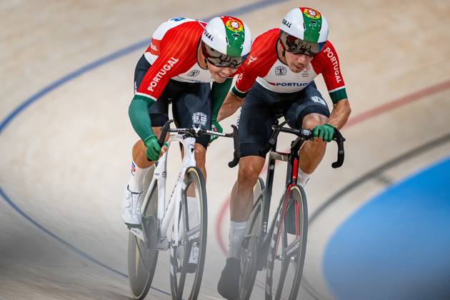 LEITAO Iuri, OLIVEIRA Rui Olympic Games Paris 2024 LEITAO Iuri OLIVEIRA Rui POR Portugal Landscape horizontal Landscape Event Event Olympic Games Paris 2024 Category Category Cycling Track Cycling Olympic Games Elite Men Location Place Europe France Saint Quentin en Yvelines Paris Velodrome National Discipline Madison Distance 50 km Date Date 10 08 2024 Saturday Day 6