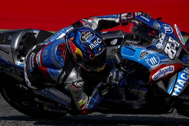 88 OLIVEIRA Miguel (prt), Trackhouse Racing, Aprilia RS-GP 2024, action during the 2024 MotoGP Motorrad Grand Prix von Osterreich, 2024 MotoGP Austrian Grand Prix, on the Red Bull Ring, from August 16 to 18, 2024 in Austria, Spielberg - MOTO - MOTO GP - AUSTRIAN GRAND PRIX 2024 DPPI Panoramic _TIN2572