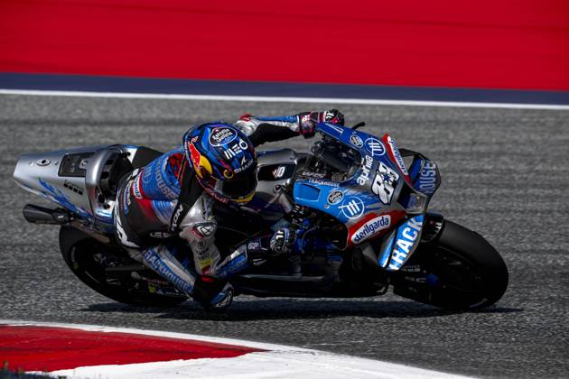 88 OLIVEIRA Miguel (prt), Trackhouse Racing, Aprilia RS-GP 2024, action during the 2024 MotoGP Motorrad Grand Prix von Osterreich, 2024 MotoGP Austrian Grand Prix, on the Red Bull Ring, from August 16 to 18, 2024 in Austria, Spielberg - MOTO - MOTO GP - AUSTRIAN GRAND PRIX 2024 DPPI Panoramic _TIN2665