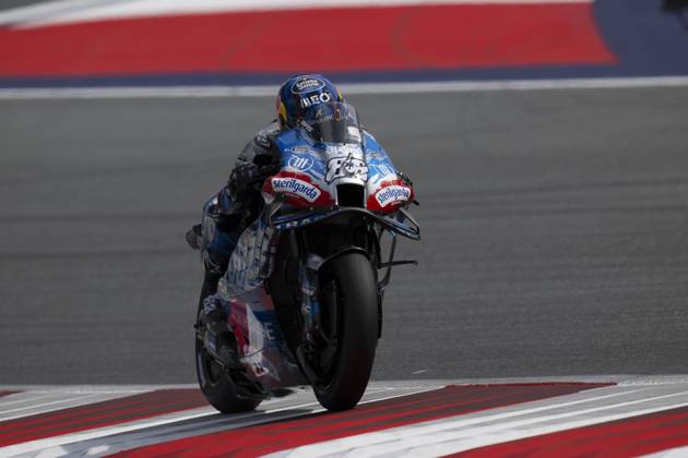 88 OLIVEIRA Miguel (prt), Trackhouse Racing, Aprilia RS-GP 2024, action during the 2024 MotoGP Motorrad Grand Prix von Osterreich, 2024 MotoGP Austrian Grand Prix, on the Red Bull Ring, from August 16 to 18, 2024 in Austria, Spielberg - MOTO - MOTO GP - AUSTRIAN GRAND PRIX 2024 DPPI Panoramic _TIN5819