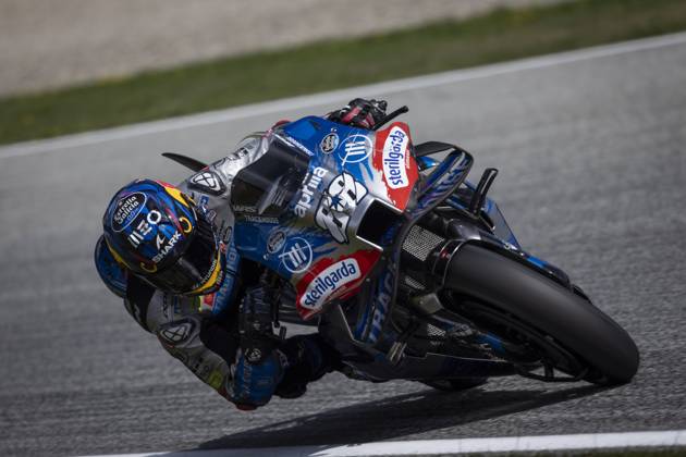 88 OLIVEIRA Miguel (prt), Trackhouse Racing, Aprilia RS-GP 2024, action during the 2024 MotoGP Motorrad Grand Prix von Osterreich, 2024 MotoGP Austrian Grand Prix, on the Red Bull Ring, from August 16 to 18, 2024 in Austria, Spielberg - MOTO - MOTO GP - AUSTRIAN GRAND PRIX 2024 DPPI Panoramic ALE_2629