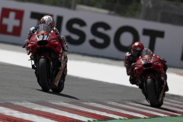 31 ACOSTA Pedro (spa), Tech3 GasGas Factory Racing, GasGas RC16, action during the 2024 MotoGP Motorrad Grand Prix von Osterreich, 2024 MotoGP Austrian Grand Prix, on the Red Bull Ring, from August 16 to 18, 2024 in Austria, Spielberg - MOTO - MOTO GP - AUSTRIAN GRAND PRIX 2024 DPPI Panoramic _TIN6112