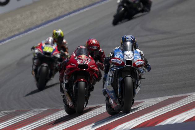 88 OLIVEIRA Miguel (prt), Trackhouse Racing, Aprilia RS-GP 2024, action during the 2024 MotoGP Motorrad Grand Prix von Osterreich, 2024 MotoGP Austrian Grand Prix, on the Red Bull Ring, from August 16 to 18, 2024 in Austria, Spielberg - MOTO - MOTO GP - AUSTRIAN GRAND PRIX 2024 DPPI Panoramic _TIN4856