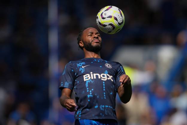Raheem Sterling of Chelsea pre match during the 2024 25 Pre Season Friendly match between Chelsea and Internazionale at Stamford Bridge, London, England on 11 August 2024. Copyright: xAndyxRowlandx PMI-6378-0022
