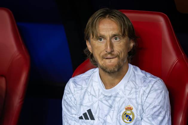 UEFA Super Cup 2024 Final match: Real Madrid Vs Atalanta BC in Warsaw, Poland - 14 Aug 2024 Luka Modric of Real seen during the UEFA Super Cup 2024 Final match between Real Madrid and Atalanta BC at PGE Narodowy stadium in Warsaw. Final score; Real Madrid 2:0. Atalanta BC. Warsaw Poland Copyright: xMiko?ajxBarbanellx xSOPAxImagesx MBarbanell_UEFASC2024_14082024_11