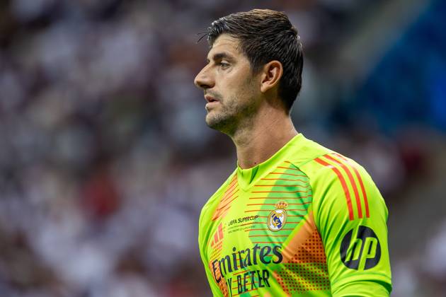 UEFA Super Cup 2024 Final match: Real Madrid Vs Atalanta BC in Warsaw, Poland - 14 Aug 2024 Thibaut Courtois of Real seen during the UEFA Super Cup 2024 Final match between Real Madrid and Atalanta BC at PGE Narodowy stadium in Warsaw. Final score; Real Madrid 2:0. Atalanta BC. Warsaw Poland Copyright: xMiko?ajxBarbanellx xSOPAxImagesx MBarbanell_UEFASC2024_14082024_18